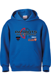 3S Athletics - Germantown Academy Wrestling Cotton Pullover Hoodie