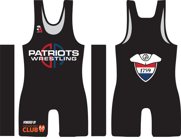3S Athletics - Germantown Academy Singlet - Black