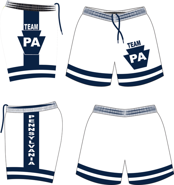 3S Athletics - Team PA 23 Fight Shorts 2