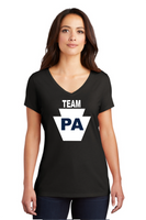 3S Athletics - Team PA 23 Tri Blend Ladies V-Neck Tee