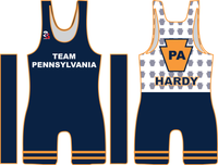 3S Athletics - Team PA 23 Custom Wrestling Singlet 1