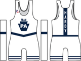 3S Athletics - Team PA 23 Custom Wrestling Singlet 2
